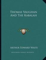 Thomas Vaughan and the Kabalah