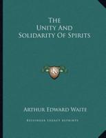The Unity and Solidarity of Spirits