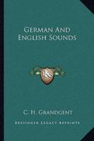 German And English Sounds
