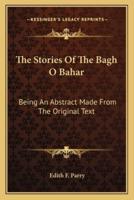 The Stories Of The Bagh O Bahar