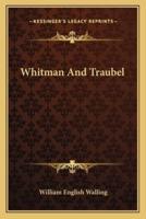 Whitman And Traubel