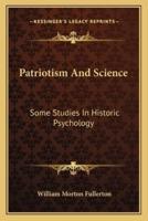 Patriotism And Science