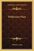 Wilderness Ways