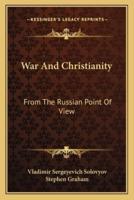 War And Christianity