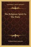 The Religious Spirit In The Poets