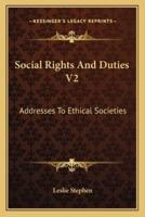 Social Rights And Duties V2