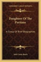 Daughters Of The Puritans