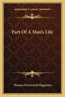 Part Of A Man's Life