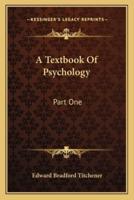 A Textbook Of Psychology