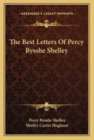 The Best Letters Of Percy Bysshe Shelley