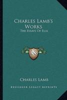Charles Lamb's Works