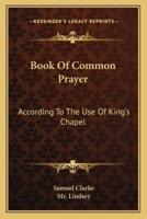 Book Of Common Prayer