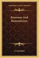 Rousseau And Romanticism