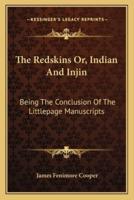 The Redskins Or, Indian And Injin