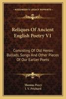 Reliques Of Ancient English Poetry V1