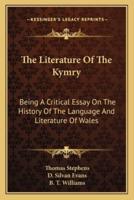 The Literature Of The Kymry