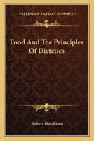 Food And The Principles Of Dietetics