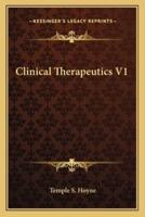 Clinical Therapeutics V1