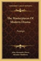 The Masterpieces Of Modern Drama
