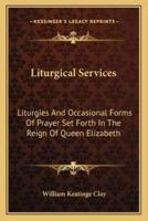 Liturgical Services