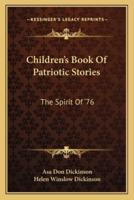 Children's Book Of Patriotic Stories