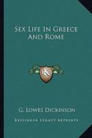 Sex Life In Greece And Rome