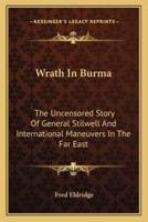 Wrath In Burma