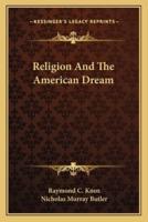 Religion And The American Dream