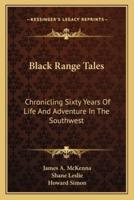 Black Range Tales