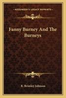 Fanny Burney And The Burneys