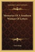 Memories Of A Southern Woman Of Letters