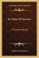 In Time Of Sorrow