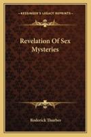 Revelation Of Sex Mysteries