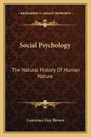 Social Psychology