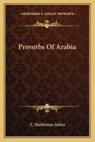 Proverbs Of Arabia