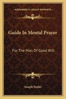 Guide In Mental Prayer