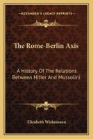 The Rome-Berlin Axis
