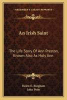 An Irish Saint