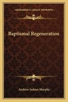 Baptismal Regeneration