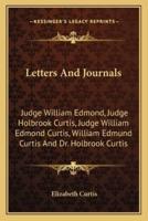 Letters And Journals