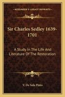 Sir Charles Sedley 1639-1701