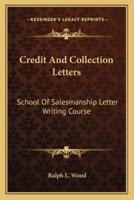 Credit And Collection Letters