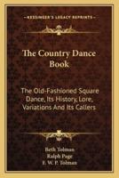 The Country Dance Book