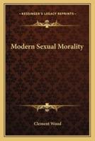 Modern Sexual Morality