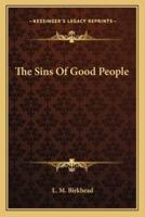 The Sins Of Good People