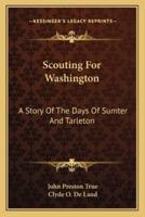 Scouting For Washington