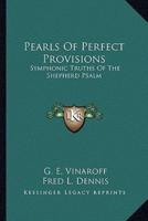 Pearls Of Perfect Provisions
