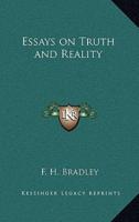 Essays on Truth and Reality