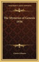 The Mysteries of Genesis 1936