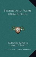 Stories and Poems from Kipling
